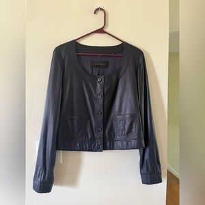 Elie Tahari Leather Jacket